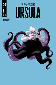 DISNEY VILLAINS URSULA #4 CVR D ANIMATION ART VAR