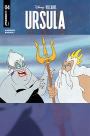 DISNEY VILLAINS URSULA #4 CVR E STORYBOOK ART CARTOON HEAD VAR