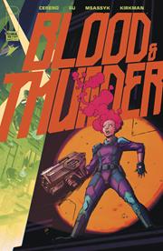 BLOOD & THUNDER #13 CVR B NICK ROCHE & JOSH BURCHAM VAR (MR)