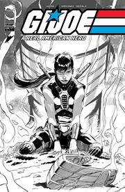 GI JOE A REAL AMERICAN HERO #328 CVR B LEE WEEKS B&W VAR