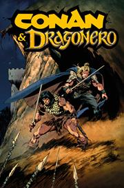 CONAN AND DRAGONERO #1 (OF 7) CVR C ROBERTO DE LA TORRE FOIL VAR (MR)