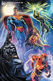 JUSTICE LEAGUE #48 CLAUDIO CASTELLINI  VAR ED