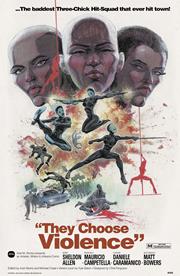 THEY CHOOSE VIOLENCE #1 (OF 5) CVR B KYLE BAKER VAR (MR)