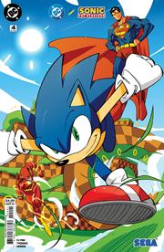 DC X SONIC THE HEDGEHOG #4 (OF 5) CVR B DANIELE DI NICUOLO CARD STOCK VAR