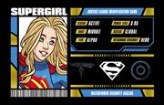SUPERGIRL JUSTICE LEAGUE MEMBERSHIP CARD OPT-IN BUNDLES OF 25 (PAID) (NET)