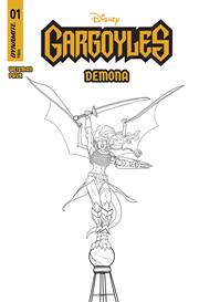 GARGOYLES DEMONA #1 CVR M INC 1:10 FRANK PAUR LINE ART VAR