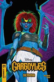 GARGOYLES DEMONA #1 CVR S MARK SPEARS BLACK BKGR FOC BONUS VAR