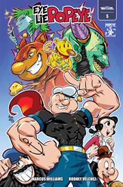 EYE LIE POPEYE #5 (OF 5) CVR B MARCUS WILLIAMS VAR Previously Offered Thru Diamond