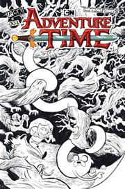 ADVENTURE TIME (2025) #3 CVR F INC 1:50 JUNI BA B&W VAR