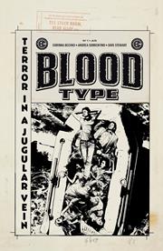 EC BLOOD TYPE #1 (OF 4) CVR E INC 1:20 ANDREA SORRENTINO B&W ARTIST EDITION VAR