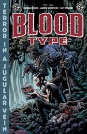 EC BLOOD TYPE #1 (OF 4) CVR G INC 1:100 KYLE HOTZ HORROR HOST VAR