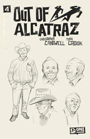 OUT OF ALCATRAZ #4 (OF 5) CVR C INC 1:10 TYLER CROOK SKETCHBOOK VAR