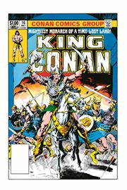 KING CONAN THE ORIGINAL COMICS OMNIBUS HC VOL 01 DIRECT MARKET EXCLUSIVE MARC SILVESTRI CVR (MR)