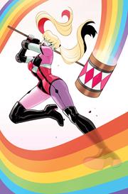 HARLEY QUINN #63 CVR E STEPHEN BYRNE DC PRIDE CARD STOCK VAR
