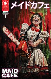 MAID CAFE #3 CVR C NAOMI GRIFFIN MANS LAUGHTER VAR