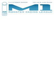 M1 MONSTER RACING LEAGUE #1 CVR C BLANK SKETCH VAR (Allocations May Occur)