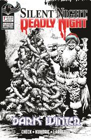 SILENT NIGHT DEADLY NIGHT DARK WINTER #1 (OF 2) CVR F ROY ALLAN MARTINEZ B&W VAR Limited to 350 Copies Allocations May Occur Previously Solicited Thru Diamond (MR)
