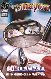 THREE STOOGES AMERICAN MYTHOLOGY 10TH ANNIVERSARY #1 CVR C COLOR PHOTO VAR  Previously Solicted Thru Diamond