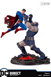 SUPERMAN VS DARKSEID STATUE 3RD EDITION