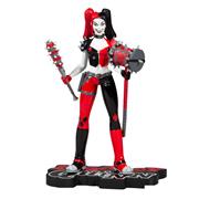 HARLEY QUINN RED WHITE AND BLACK STATUE BY AMANDA CONNER STATUE