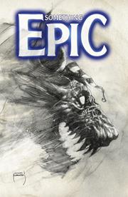 SOMETHING EPIC #12 CVR D SZYMON KUDRANSKI B&W VAR