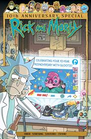 RICK AND MORTY 10TH ANNIVERSARY SPECIAL #1 (ONE SHOT) CVR B JAMES LLOYD VAR