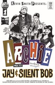 ARCHIE MEETS JAY AND SILENT BOB #1 (ONE SHOT) CVR B FERNANDO RUIZ RICH KOSLOWSKI HOMAGE GREYSCALE VAR (MR)