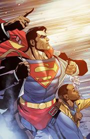 SUPERMAN UNLIMITED #3 CVR B LEINIL FRANCIS YU CARD STOCK VAR