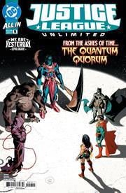 JUSTICE LEAGUE UNLIMITED #9 CVR A DAN MORA (WE ARE YESTERDAY)