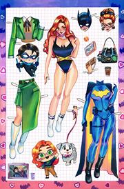BIRDS OF PREY #23 CVR D INC 1:25 RIAN GONZALES CARD STOCK VAR