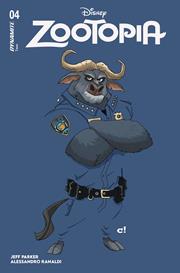 ZOOTOPIA #4 CVR C CRAIG ROUSSEAU COLOR BLEED VAR