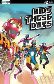 KIDS THESE DAYS #2 CVR C WILSON GANDOLPHO SKY RANGERS VAR