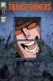 TRANSFORMERS #22 CVR A DANIEL WARREN JOHNSON & MIKE SPICER