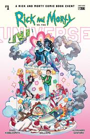 RICK AND MORTY VS THE UNIVERSE #1 (OF 4) CVR H INC 1:100 RIAN GONZALES WEDDING VAR