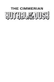 CIMMERIAN XUTHAL OF THE DUSK #1 (OF 3) CVR C BLANK SKETCH VAR (MR)