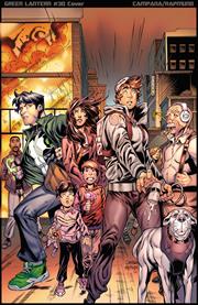 GREEN LANTERN #37 CVR C CHRIS CAMPANA & NORM RAPMUND CARD STOCK VAR