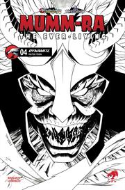 MUMM-RA THE EVER LIVING #4 CVR K DECLAN SHALVEY LINE ART VAR