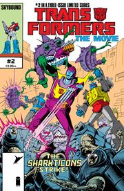 TRANSFORMERS THE MOVIE 40TH ANNIVERSARY EDITION #2 (OF 3) CVR B DON PERLIN & IAN AKIN & BRIAN GARVEY VAR