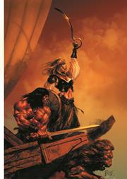 CONAN THE BARBARIAN #33 CVR G ROBERTO DE LA TORRE VIRGIN CARDSTOCK VAR (MR)