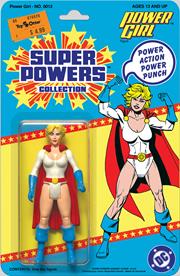 POWER GIRL #12 CVR D JASON GEYER & ALEX SAVIUK DC SUPER POWERS CARD STOCK VAR