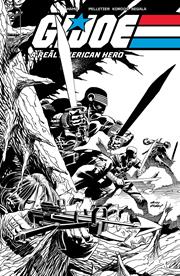 GI JOE A REAL AMERICAN HERO #309 CVR B ANDY KUBERT B&W VAR