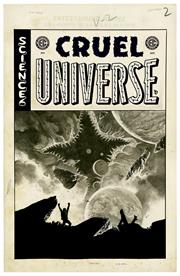 EC CRUEL UNIVERSE #1 (OF 5) CVR G INC 1:20 JH WILLIAMS III B&W ARTIST EDITION VAR (MR)