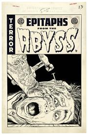 EC EPITAPHS FROM THE ABYSS #2 (OF 12) CVR D INC 1:20 ADAM POLLINA B&W ARTIST EDITION VAR (MR)