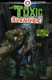 TOXIC AVENGER COMICS #2 CVR D FRED HARPER EXCLUSIVE TRADING CARD BY MATT BORS VAR (MR)