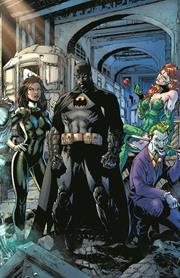 BATMAN #163 CVR B JIM LEE & SCOTT WILLIAMS BATMAN CONNECTING MIDDLE CARD STOCK VAR