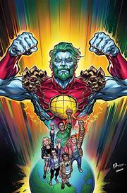 CAPTAIN PLANET #2 CVR E CHAD HARDIN METAL PREMIUM VAR