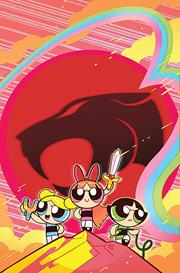 THUNDERCATS POWERPUFF GIRLS #1 CVR H PAULINA GANUCHEAU HOLOFOIL PREMIUM VAR