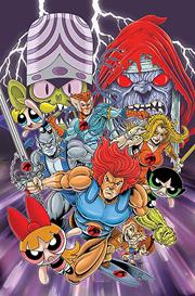 THUNDERCATS POWERPUFF GIRLS #1 CVR R INC 1:15 KEN HAESER VIRGIN FOC BONUS VAR