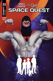 SPACE GHOST JONNY QUEST SPACE QUEST #3 CVR D BEN OLIVER VAR
