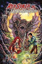 RED SONJA VS AOD #4 CVR D NIKKOL JELENIC VAR